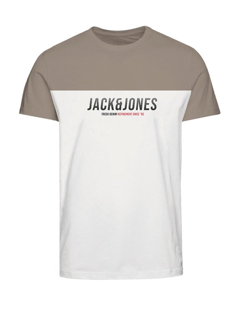 Jack & Jones Herren T-Shirt JJEDAN BLOCKING TEE SS O-NECK NOOS