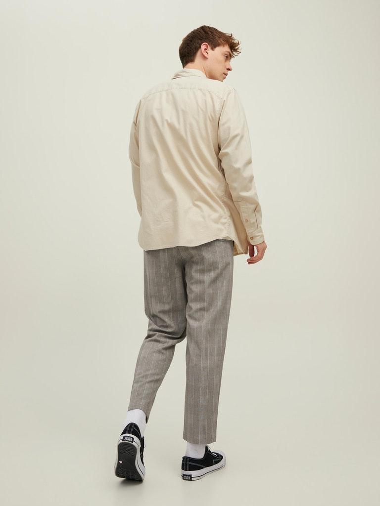 Jack & Jones Herren Hose JPSTBILL JJCAPRI CROP NOR CROCK CHECK SN
