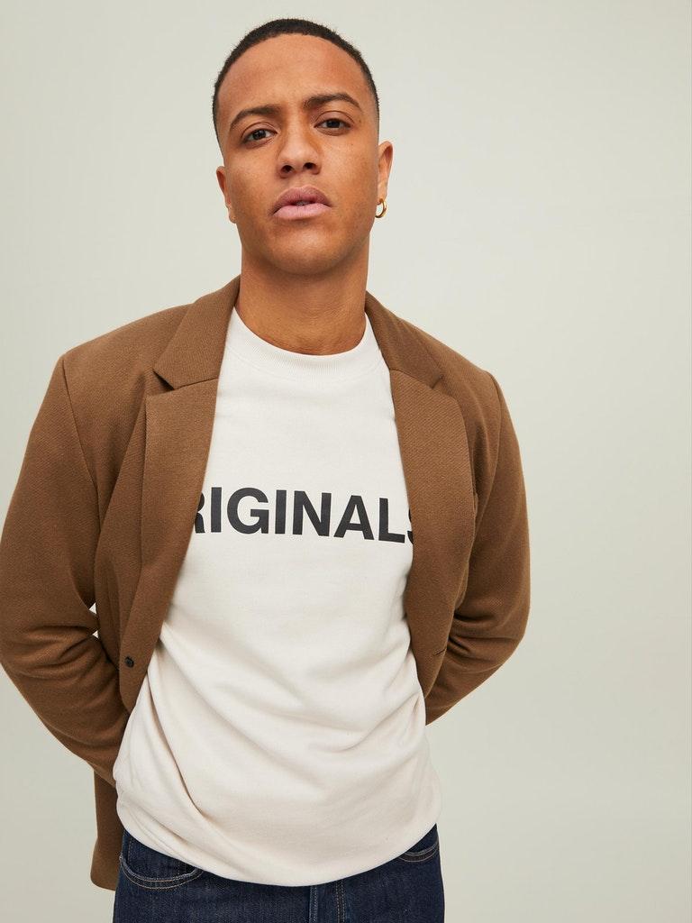 Jack & Jones Herren Pullover JORCLEAN SWEAT CREW NECK SN