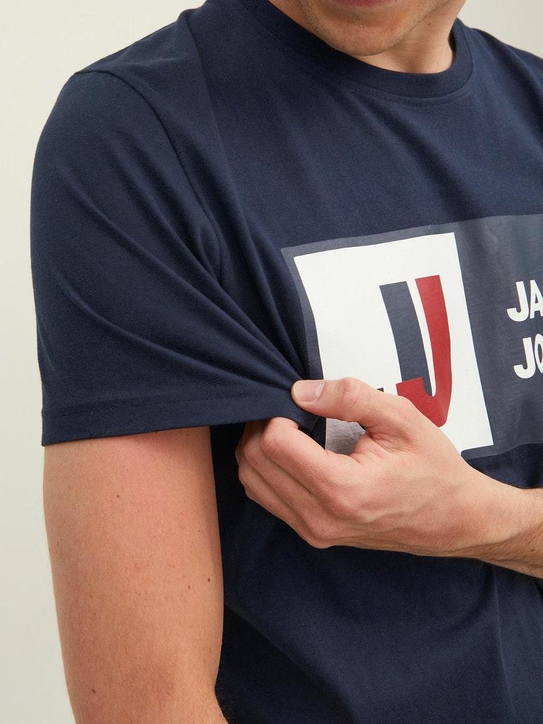 Jack & Jones Herren T-Shirt JCOLOGAN TEE SS CREW NECK AW22 SN