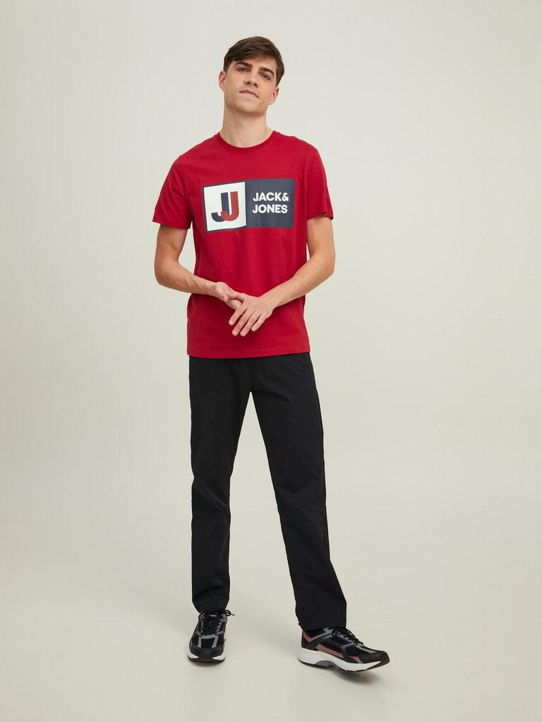 Jack & Jones Herren T-Shirt JCOLOGAN TEE SS CREW NECK AW22 SN