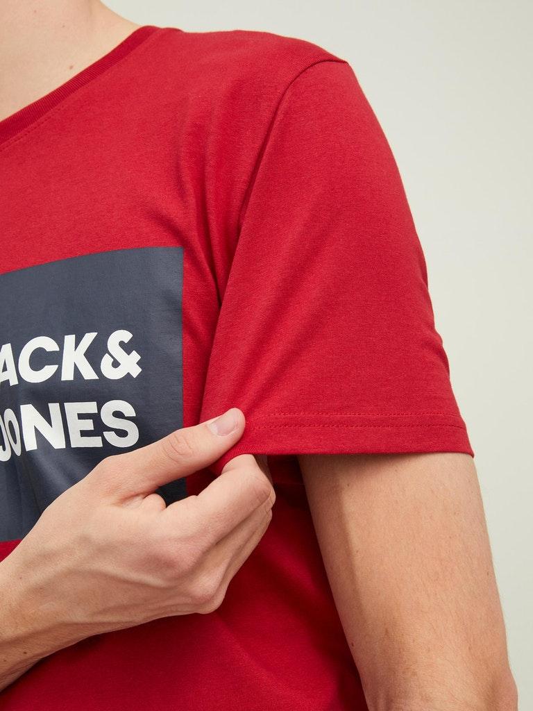 Jack & Jones Herren T-Shirt JCOLOGAN TEE SS CREW NECK AW22 SN