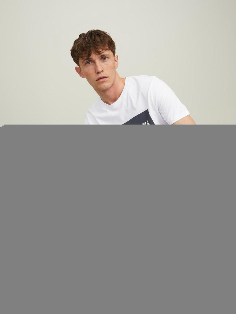 Jack & Jones Herren T-Shirt JCOLOGAN TEE SS CREW NECK AW22 SN