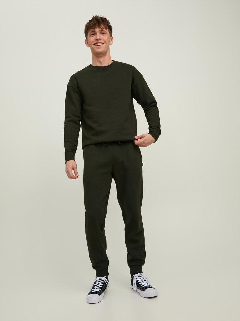 Jack & Jones Herren Pullover JJESTAR BASIC SWEAT CREW NECK NOOS
