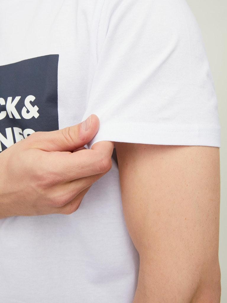 Jack & Jones Herren T-Shirt JCOLOGAN TEE SS CREW NECK AW22 SN
