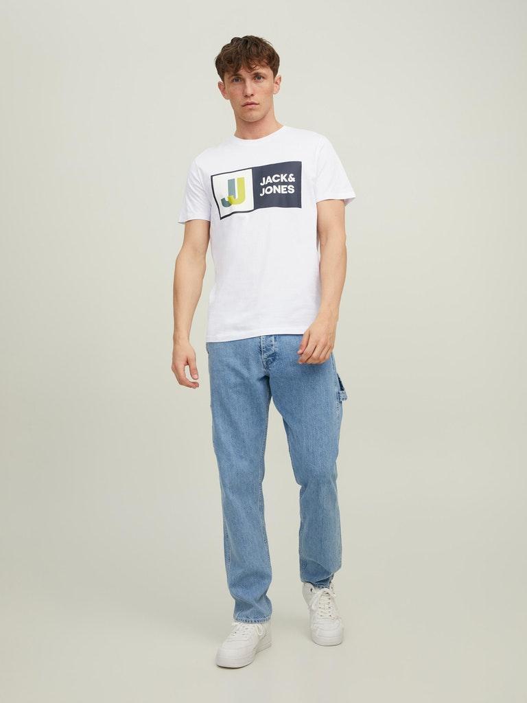 Jack & Jones Herren T-Shirt JCOLOGAN TEE SS CREW NECK AW22 SN