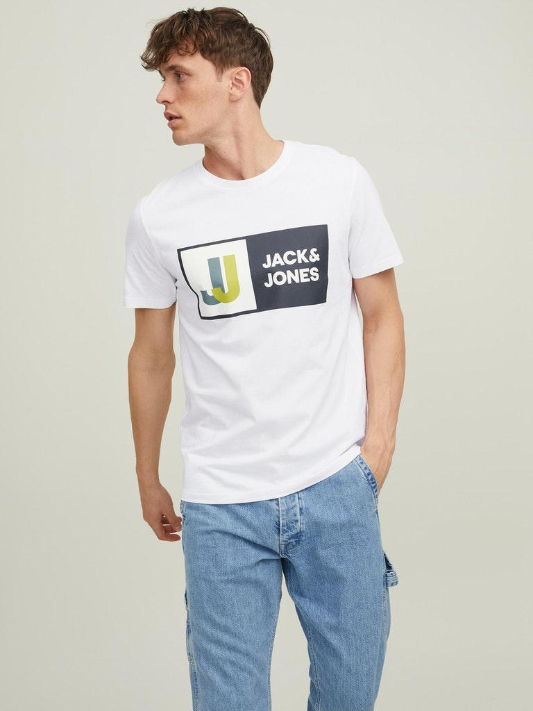 Jack & Jones Herren T-Shirt JCOLOGAN TEE SS CREW NECK AW22 SN