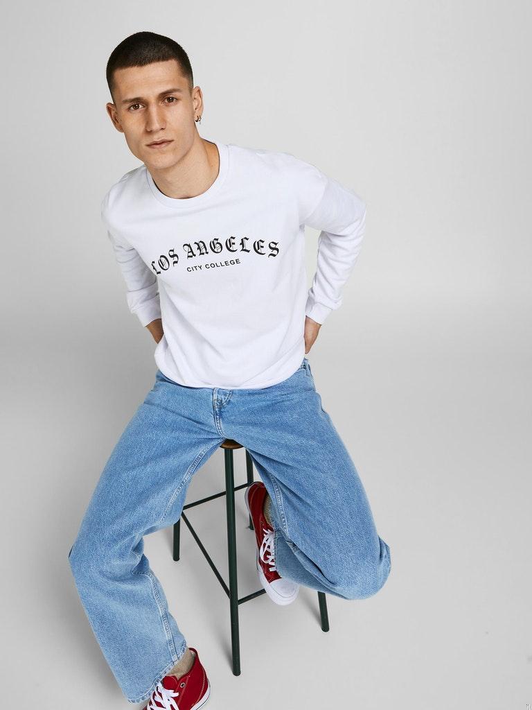 Jack & Jones Herren Pullover JORNEWYRK SWEAT CREW NECK KA