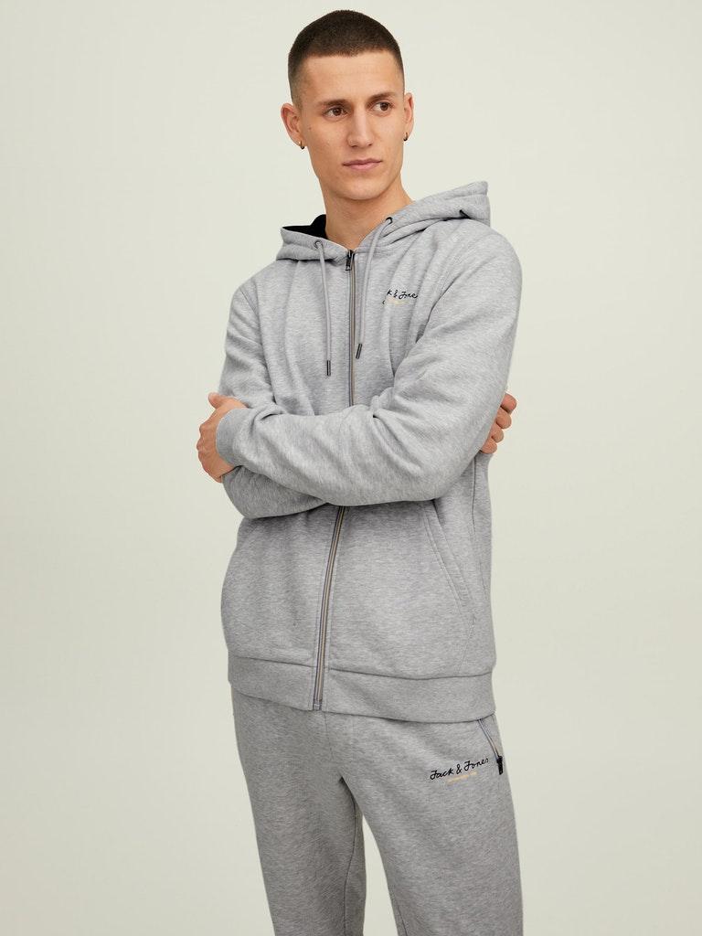 Jack & Jones Herren Hoodie JCOBERG SWEAT ZIP HOOD NOOS