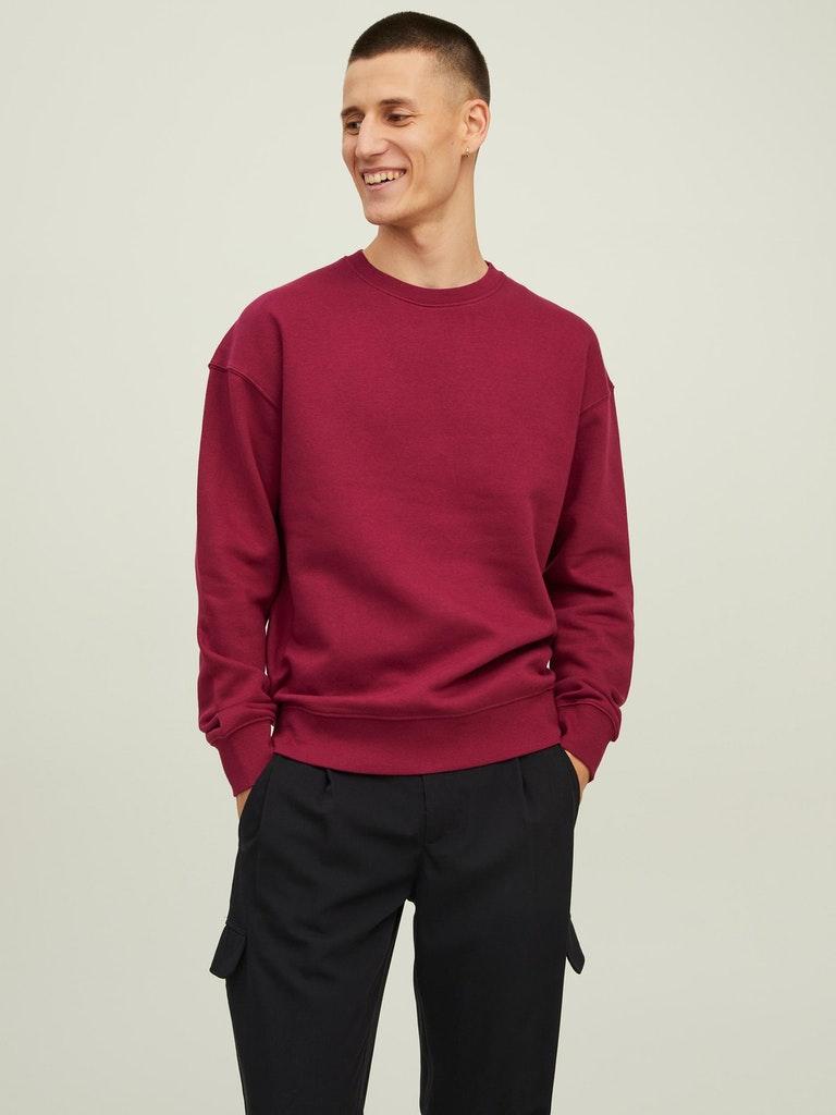 Jack & Jones Herren Pullover JJESTAR BASIC SWEAT CREW NECK NOOS