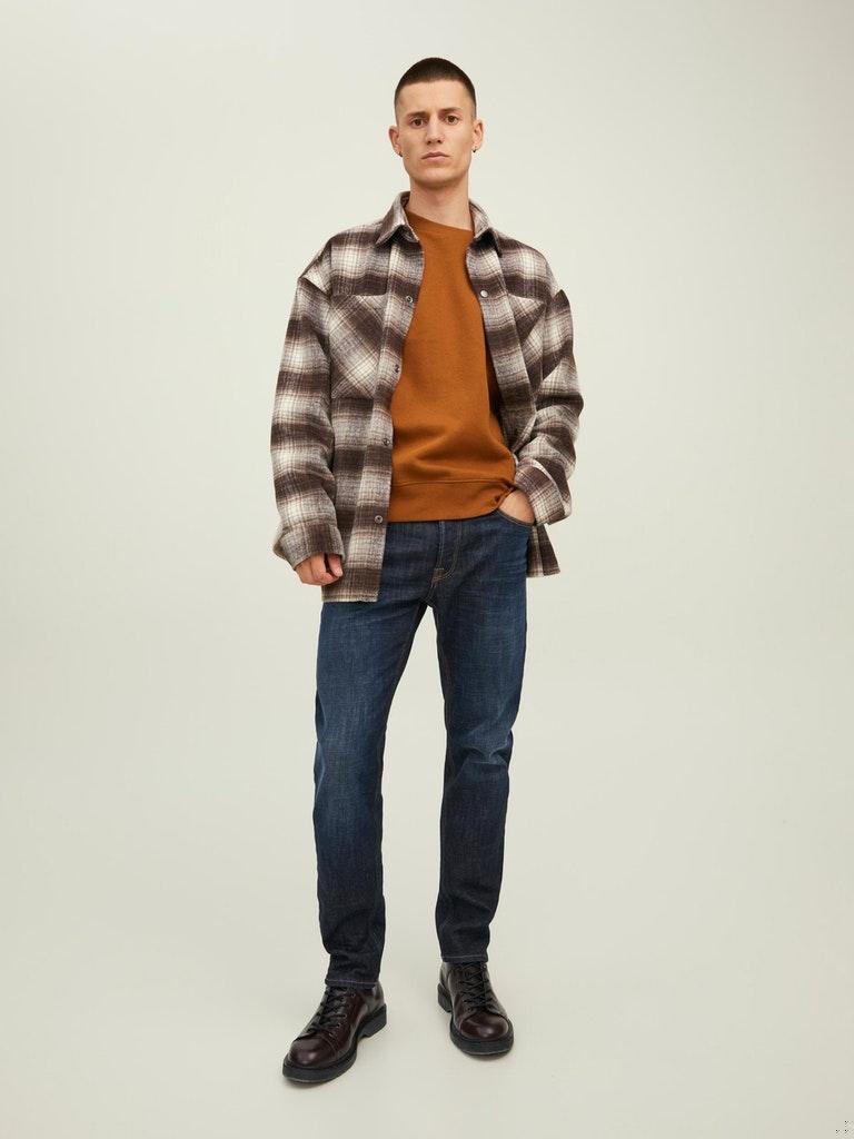 Jack & Jones Herren Pullover JJESTAR BASIC SWEAT CREW NECK NOOS