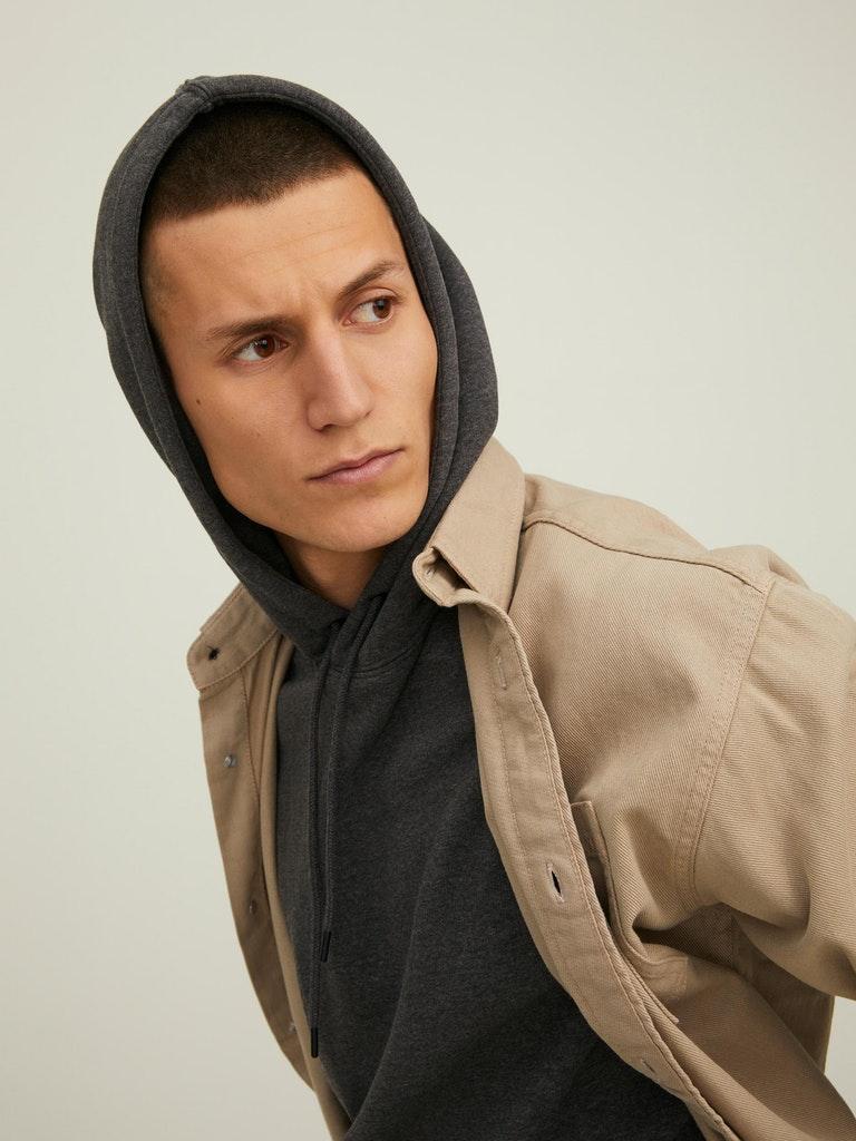 Jack & Jones Herren Hoodie JJESTAR BASIC SWEAT HOOD NOOS