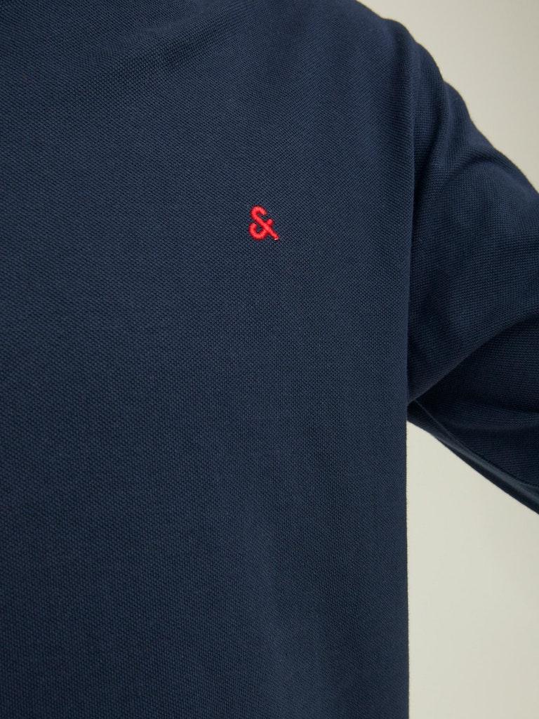 Jack & Jones Herren Poloshirt JJEPAULOS POLO LS NOOS