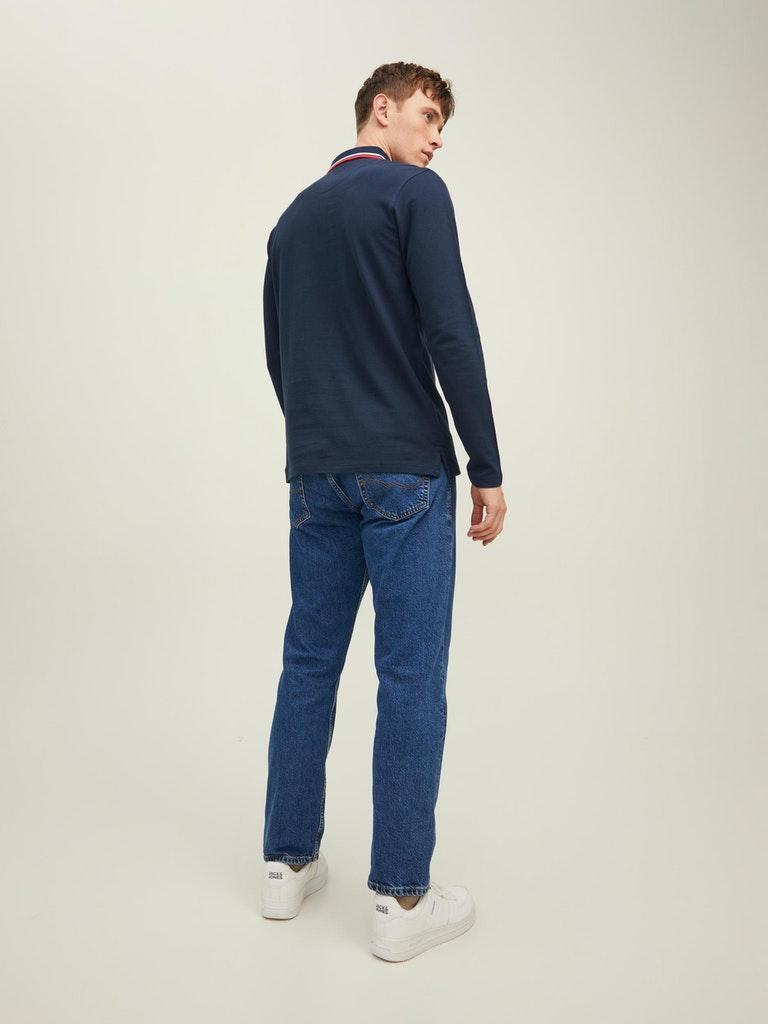 Jack & Jones Herren Poloshirt JJEPAULOS POLO LS NOOS