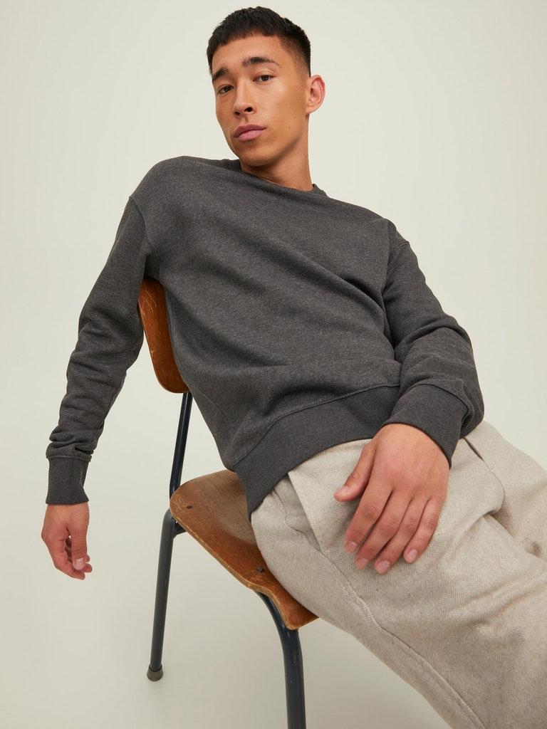Jack & Jones Herren Pullover JJESTAR BASIC SWEAT CREW NECK NOOS