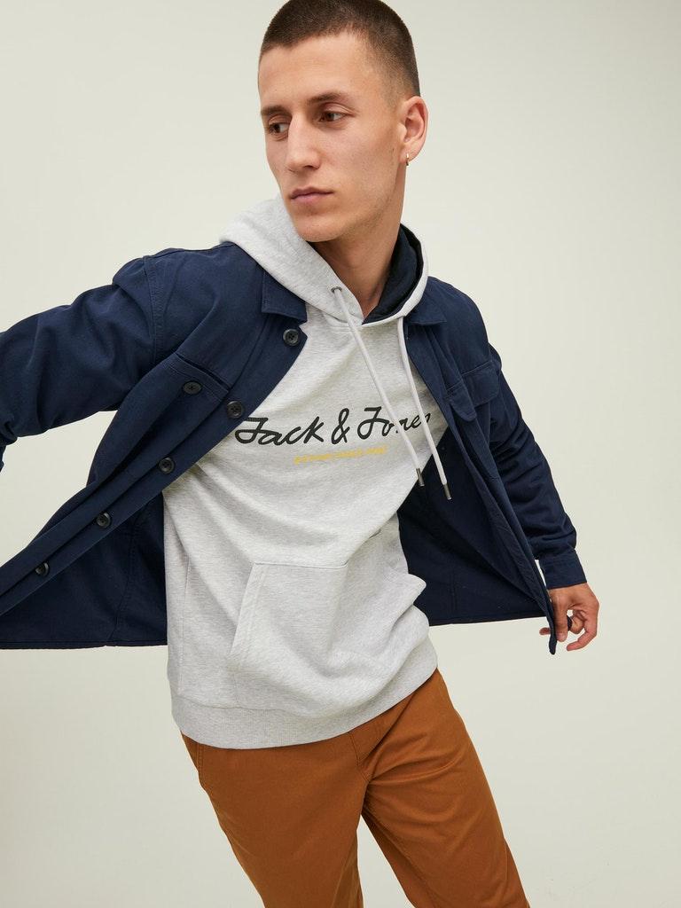 Jack & Jones Herren Hoodie JCOBERG SWEAT HOOD NOOS