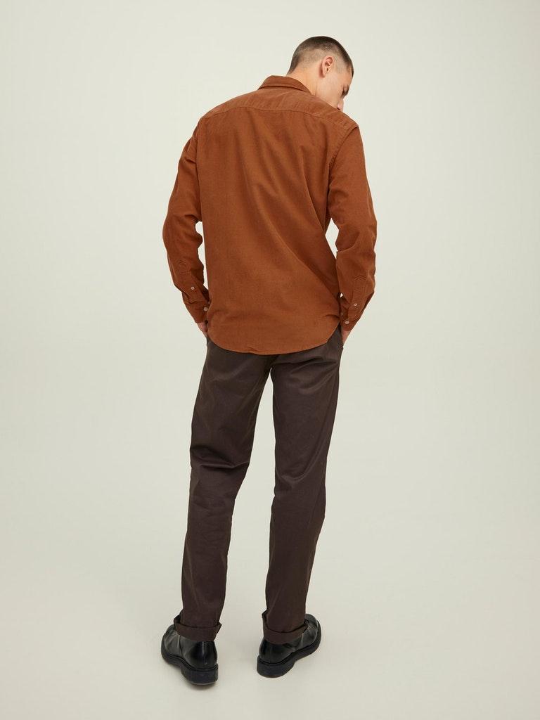 Jack & Jones Herren Hemd JJECLASSIC CORDUROY SHIRT L/S SN