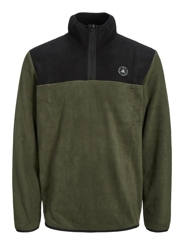 Jack & Jones Herren Pullover JCOTECH POLAR SWEAT HIGH NECK LN