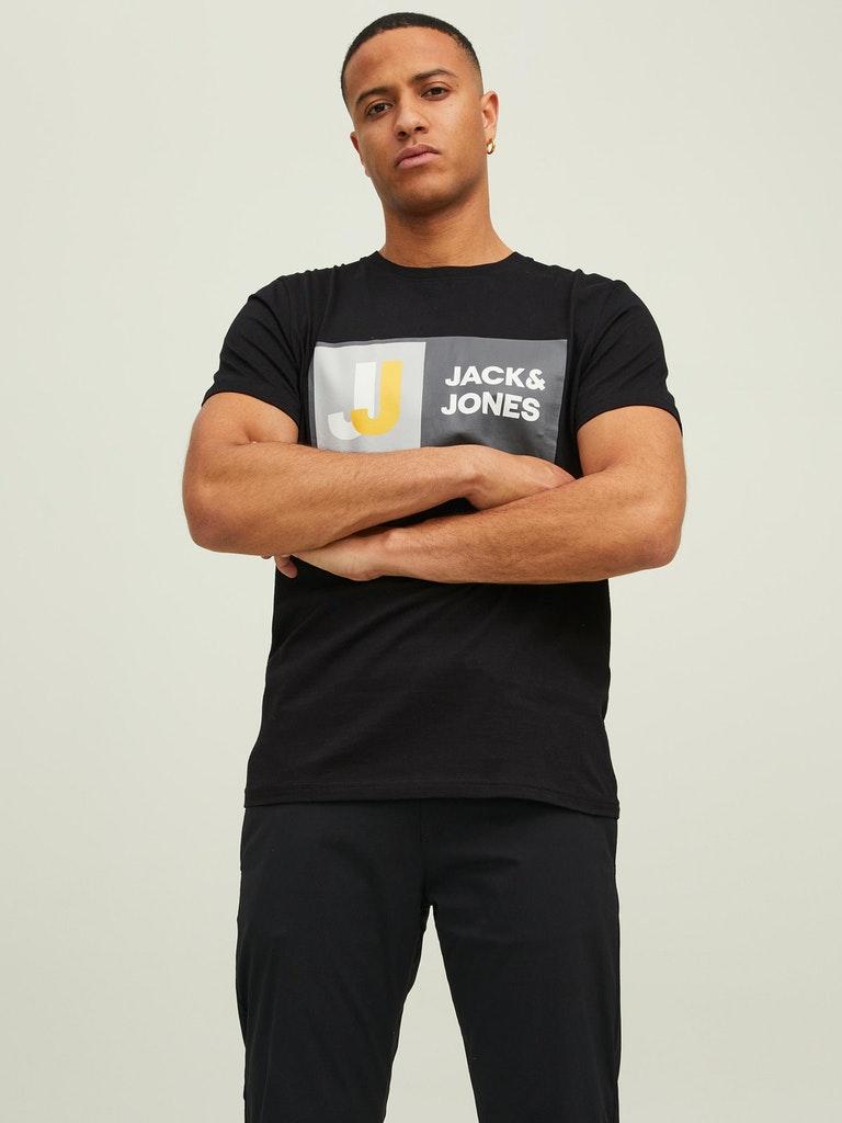 Jack & Jones Herren T-Shirt JCOLOGAN TEE SS CREW NECK AW22 SN