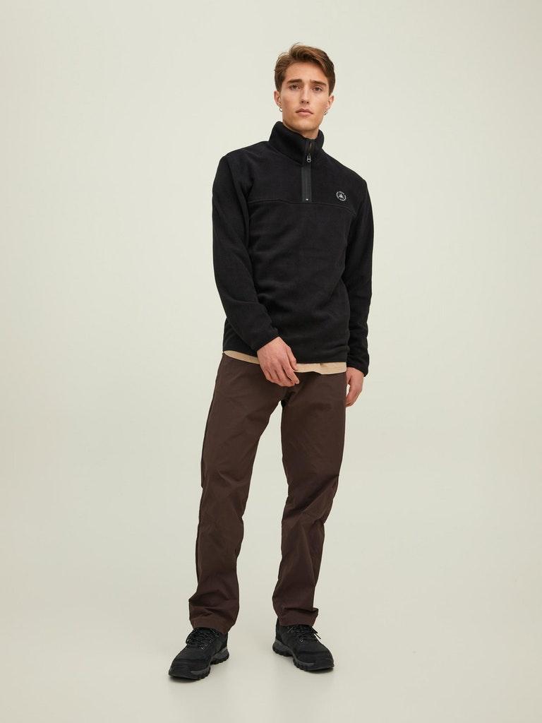 Jack & Jones Herren Pullover JCOTECH POLAR SWEAT HIGH NECK LN