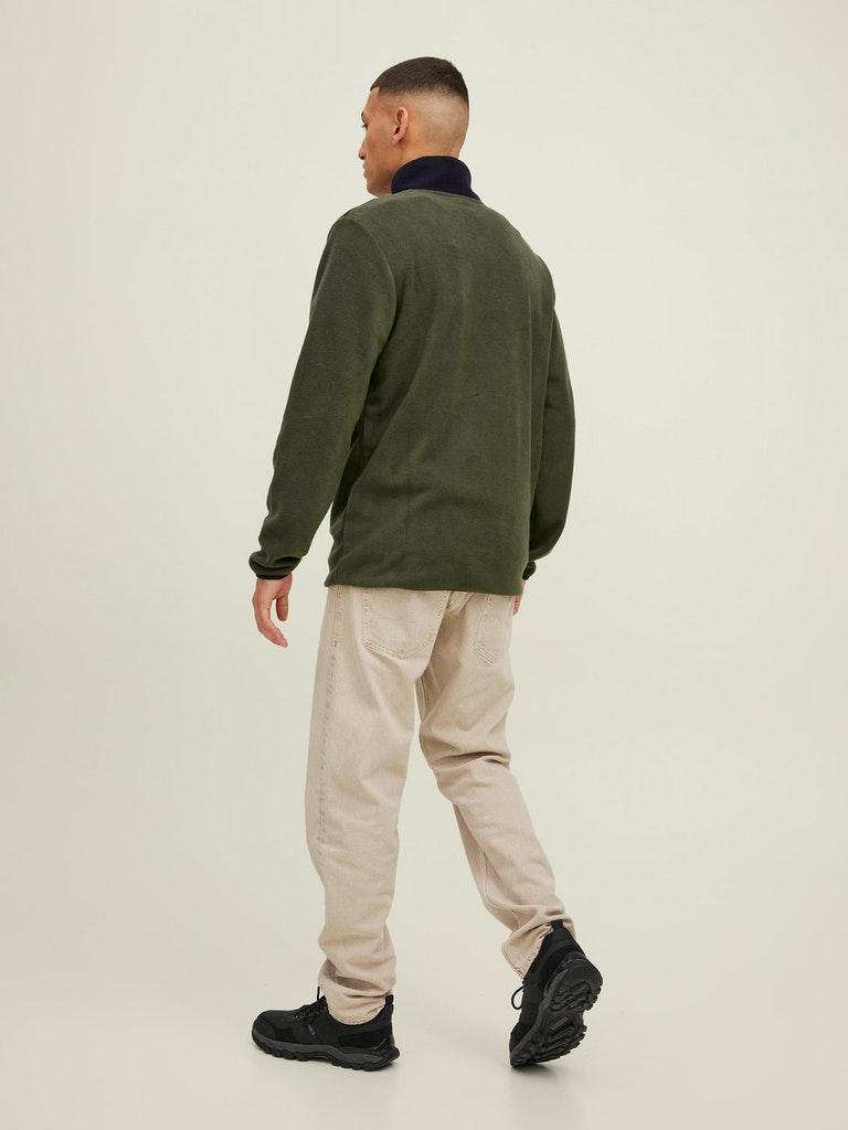 Jack & Jones Herren Pullover JCOTECH POLAR SWEAT HIGH NECK LN