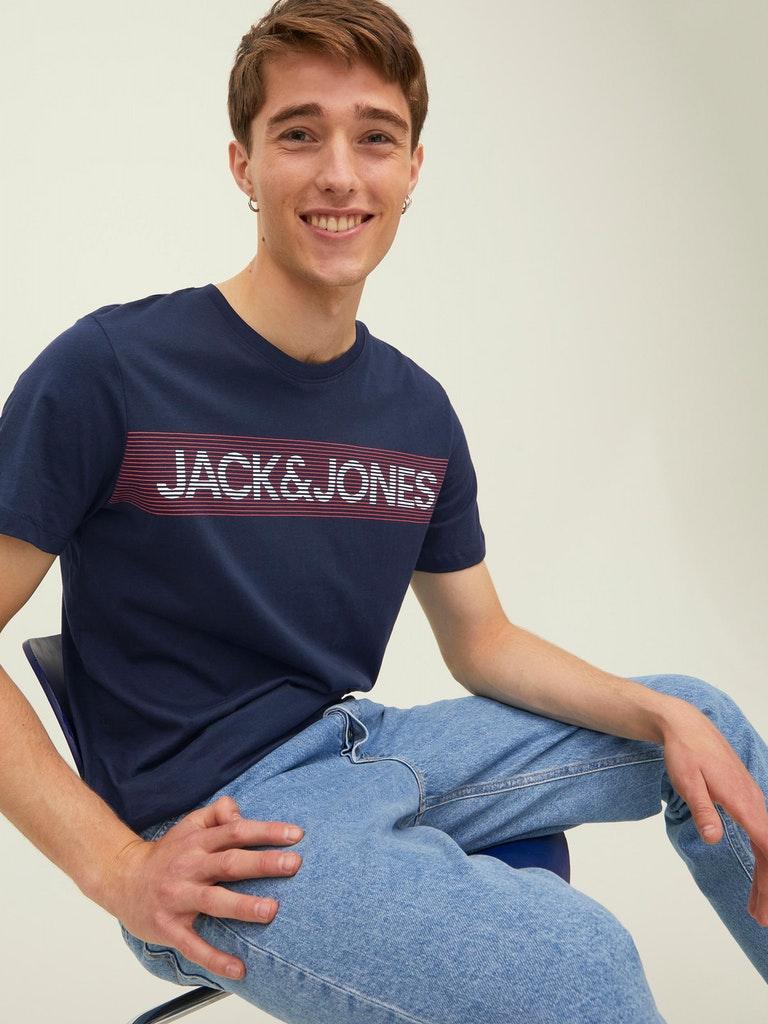 Jack & Jones Herren T-Shirt JJECORP LOGO TEE SS O-NECK NOOS