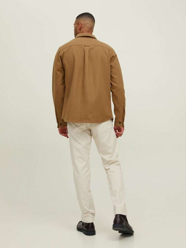 Jack & Jones Herren Hemd RDDROYAL SOLID OVERSHIRT L/S SN