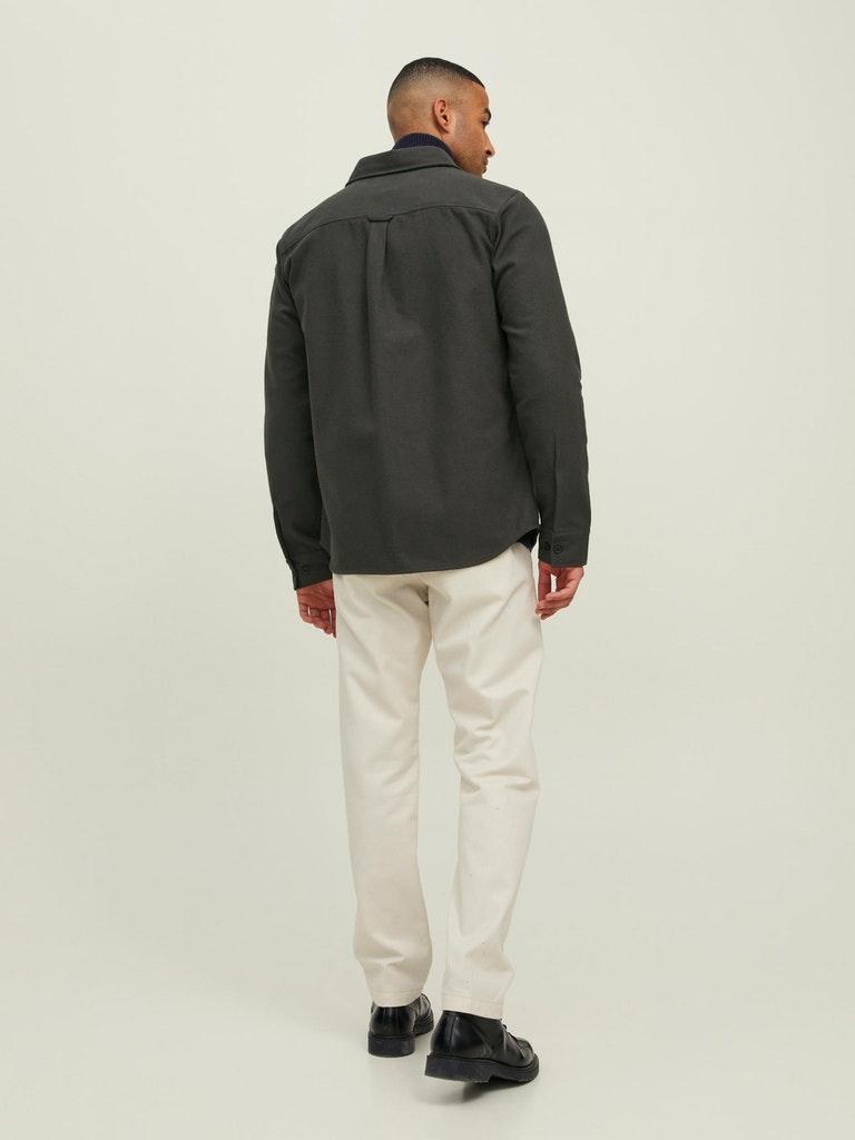 Jack & Jones Herren Hemd RDDROYAL SOLID OVERSHIRT L/S SN