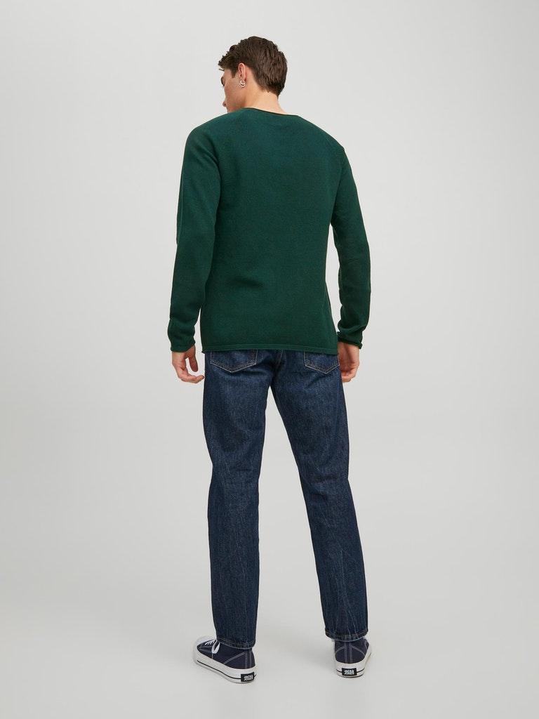 Jack & Jones Herren Pullover JJEHILL KNIT CREW NECK NOOS