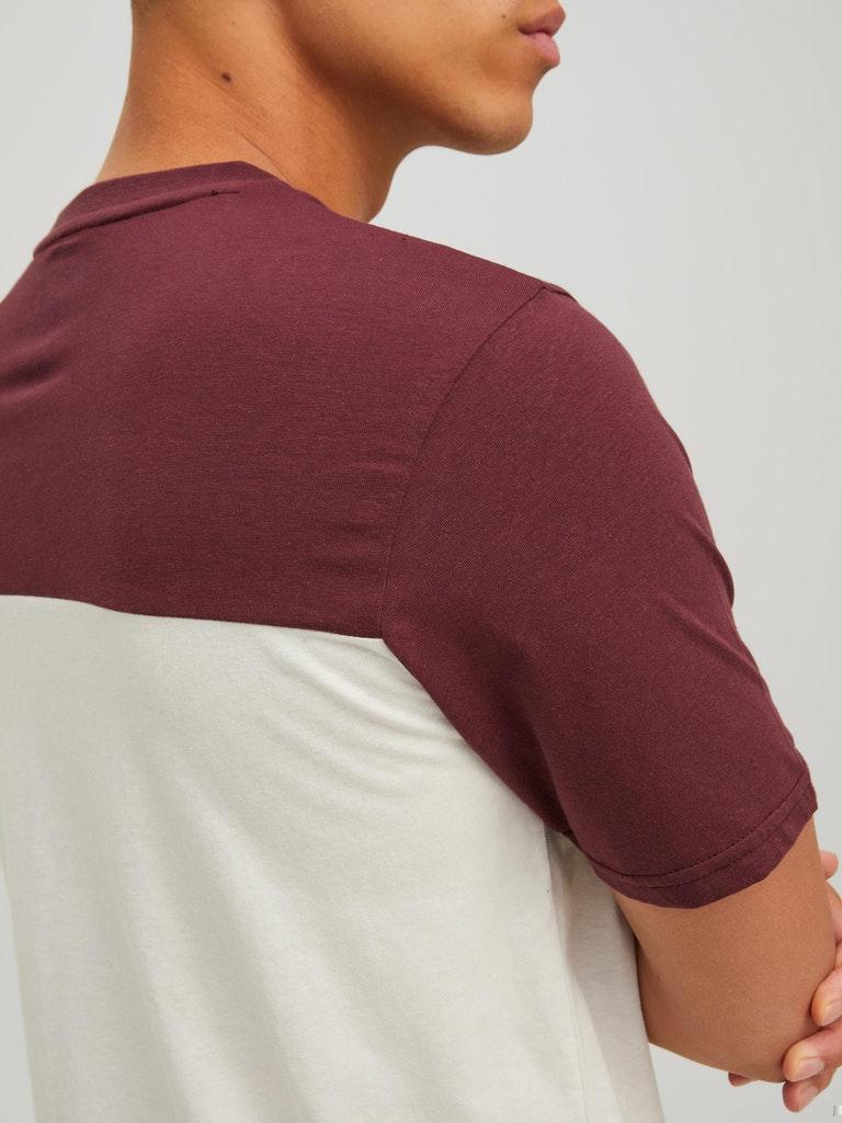 Jack & Jones Herren T-Shirt JJEDAN BLOCKING TEE SS O-NECK NOOS