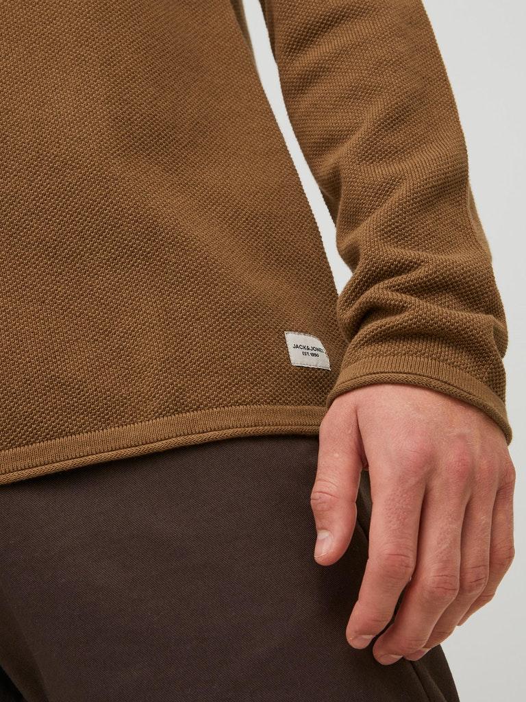 Jack & Jones Herren Pullover JJEHILL KNIT CREW NECK NOOS