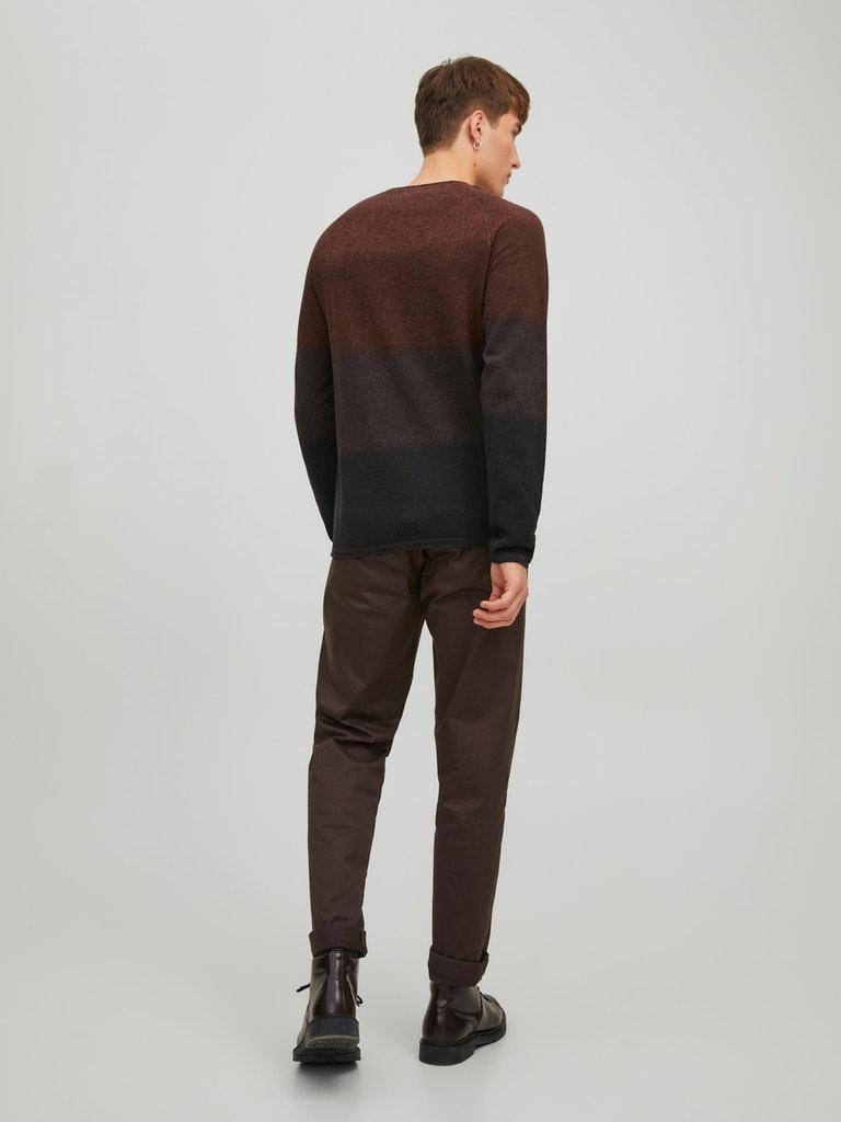Jack & Jones Herren Pullover JJEHILL KNIT CREW NECK NOOS