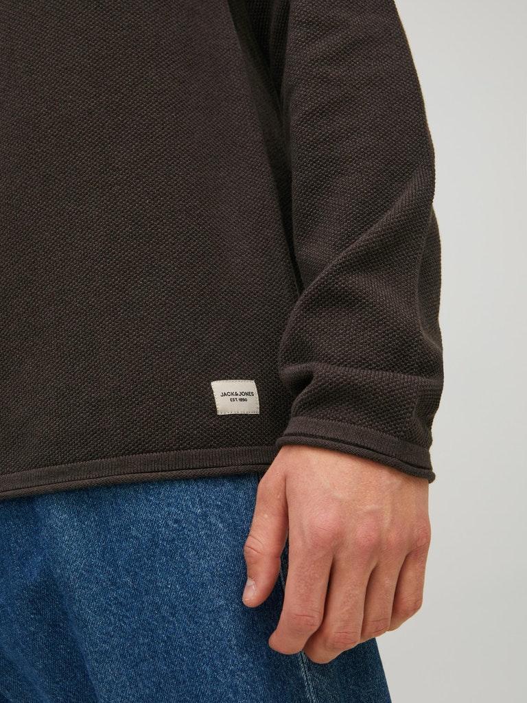 Jack & Jones Herren Pullover JJEHILL KNIT CREW NECK NOOS