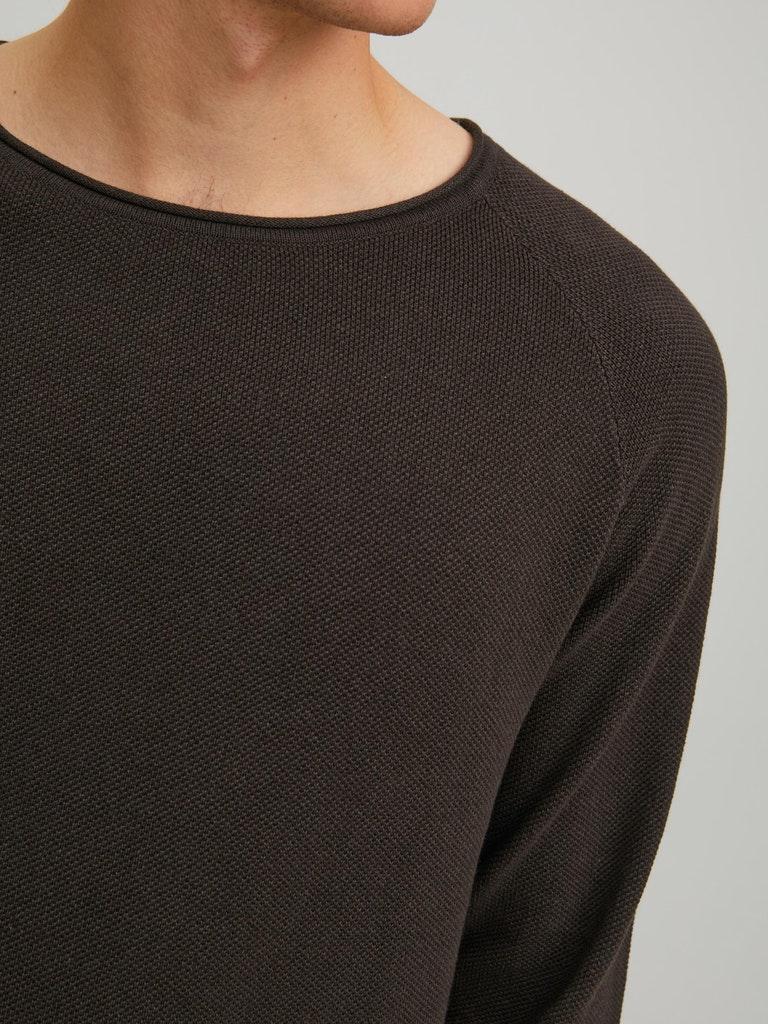 Jack & Jones Herren Pullover JJEHILL KNIT CREW NECK NOOS