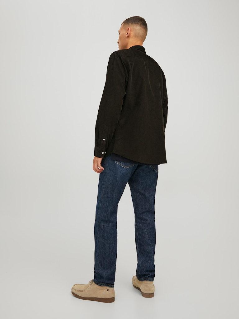 Jack & Jones Herren Hemd JJECLASSIC CORDUROY SHIRT L/S SN