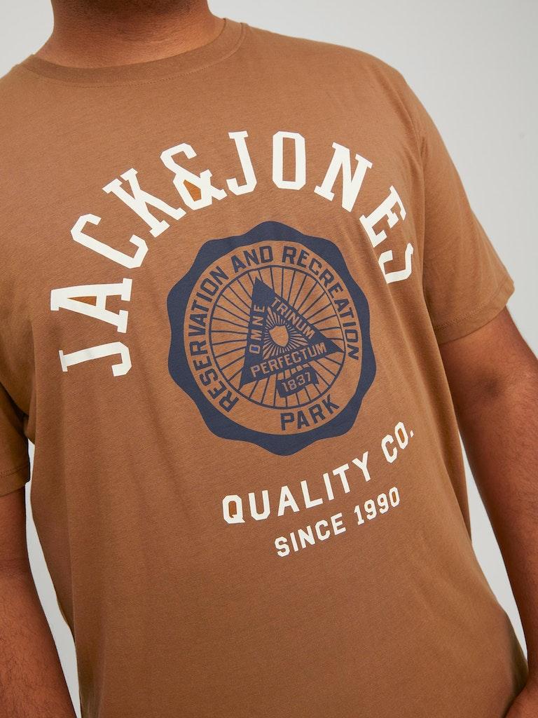 Jack & Jones Herren T-Shirt JJELOGO TEE SS O-N 2COL 22/23 NOOS PLS
