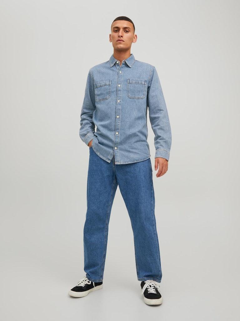 Jack & Jones Herren hemd JJIJEFF JJSHIRT AKM 302 NOOS