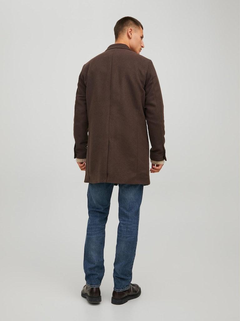 Jack & Jones Herren Mantel JJEMOULDER WOOL COAT SN