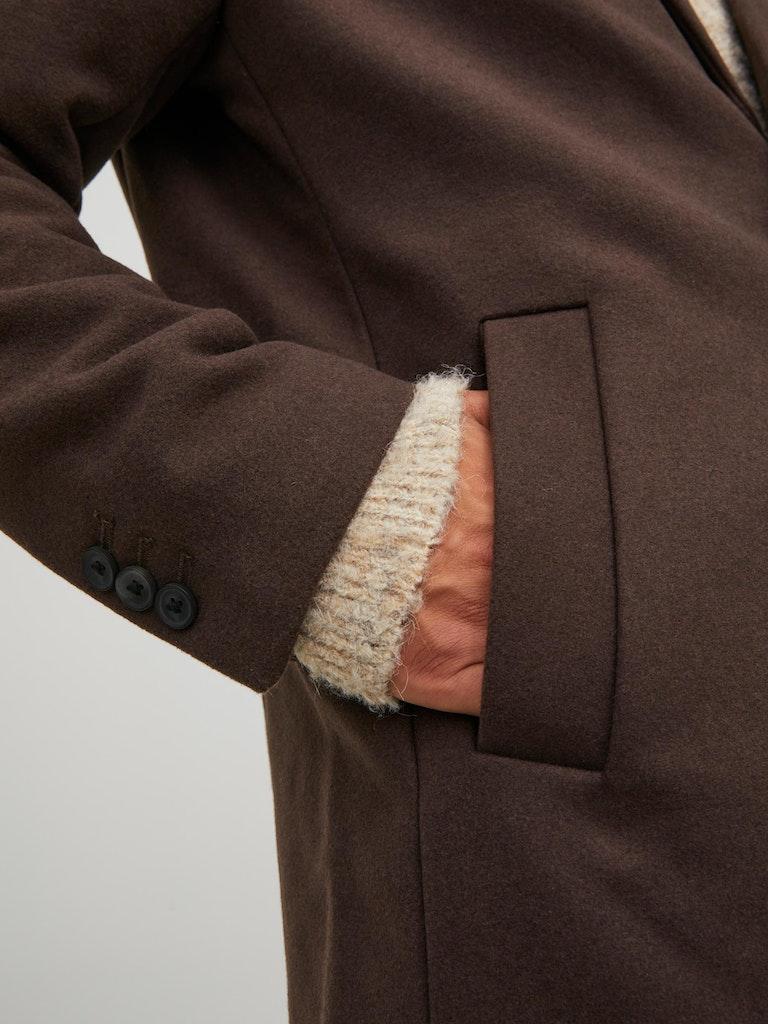Jack & Jones Herren Mantel JJEMOULDER WOOL COAT SN