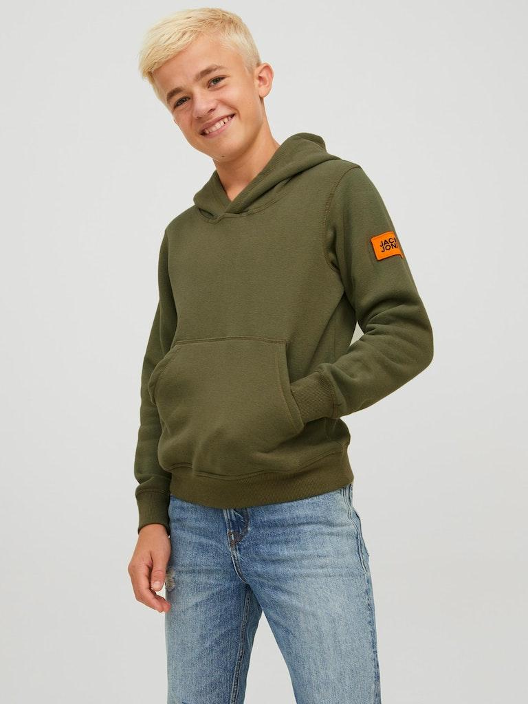 Jack & Jones Jungen Hoodie JCOCLASSIC WAFFLE SWEAT HOOD SN JNR
