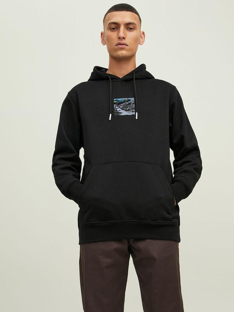 Jack & Jones Herren Hoodie JCOHIKING SWEAT HOOD