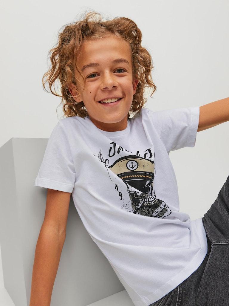 Jack & Jones Jungen T-Shirt JORROXBURY TEE SS CREW NECK SN JNR