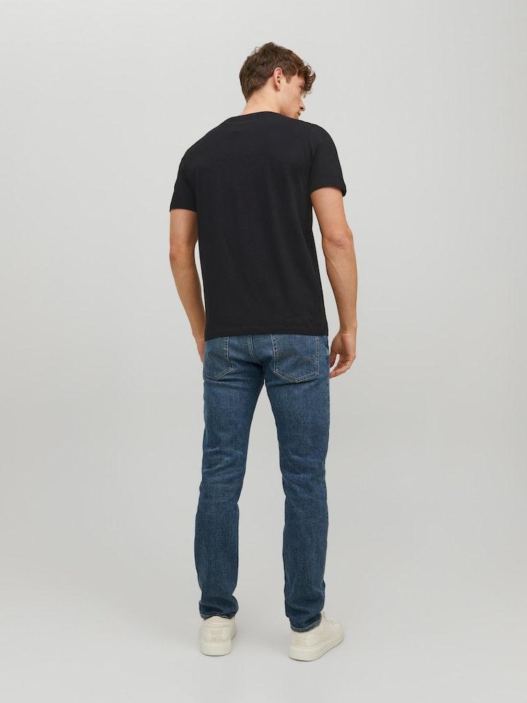 Jack & Jones Herren T-Shirt JJELOGO TEE SS O-NECK 2 COL SS23 SN