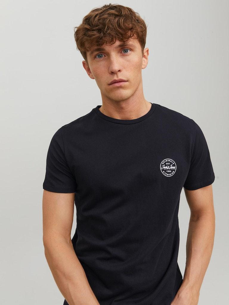 Jack & Jones Herren T-Shirt JJESHARK TEE SS CREW NECK NOOS