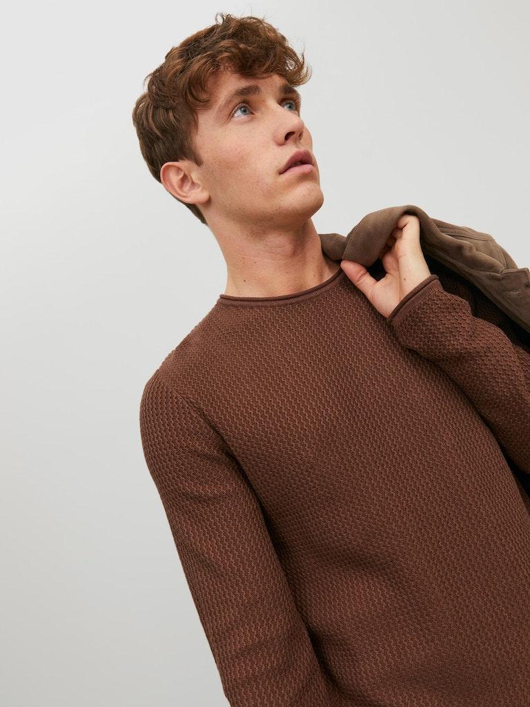 Jack & Jones Herren Pullover JPRBLUCARLOS KNIT CREW NECK NOOS