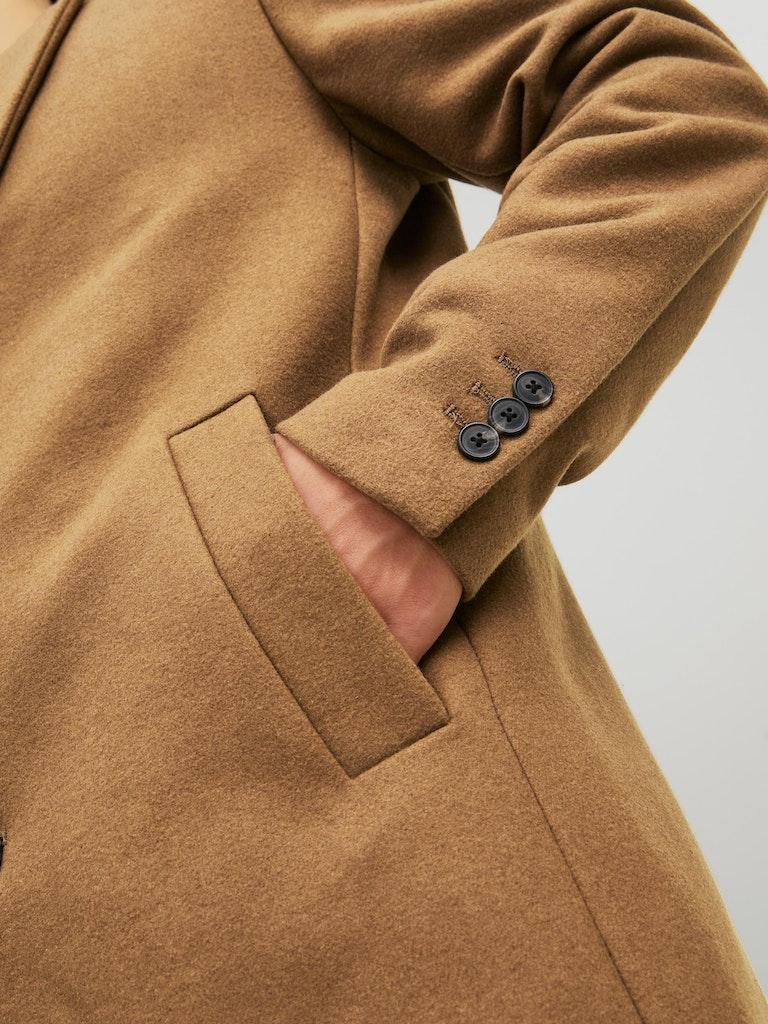 Jack & Jones Herren Mantel JJEMOULDER WOOL COAT SN