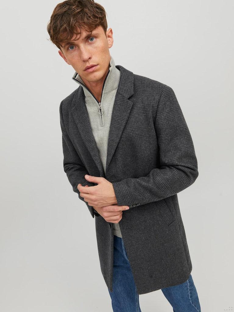 Jack & Jones Herren Mantel JJEMOULDER WOOL COAT SN