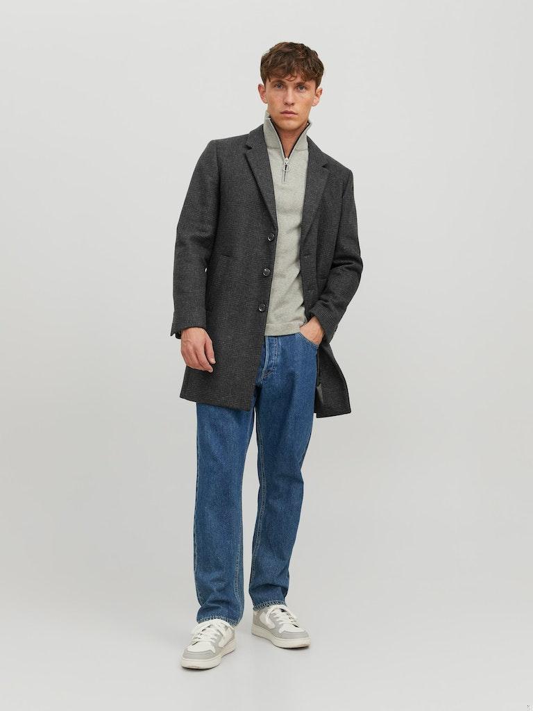 Jack & Jones Herren Mantel JJEMOULDER WOOL COAT SN