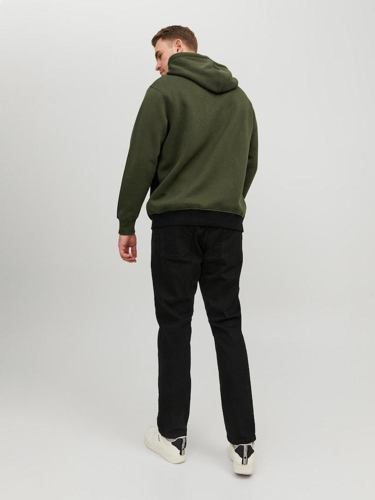 Jack & Jones Herren Hoodie JJEURBAN BLOCKING SWEAT HOOD NOOS PS