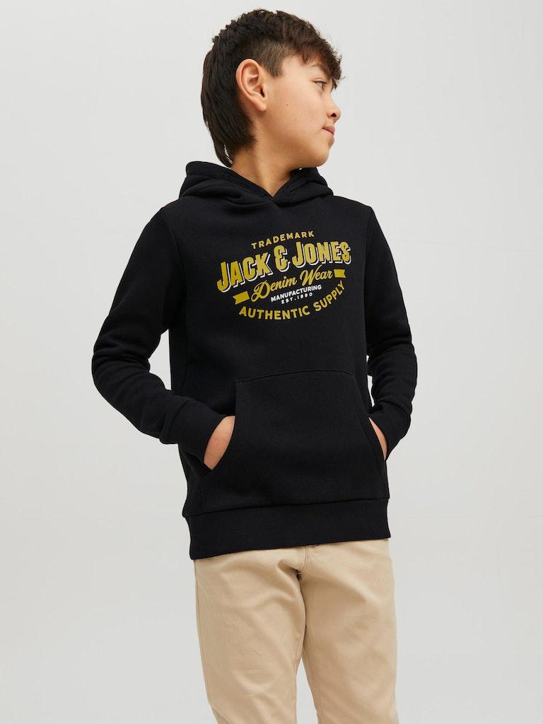 Jack & Jones Junge Hoodie JJELOGO SWEAT HOOD 2 COL 21/22 NOOS JNR